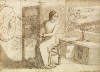 Die Dame von Shalott, 1853